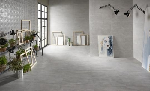 Плитка керамическая Keraben Frame Art Blanco настенная 30х90